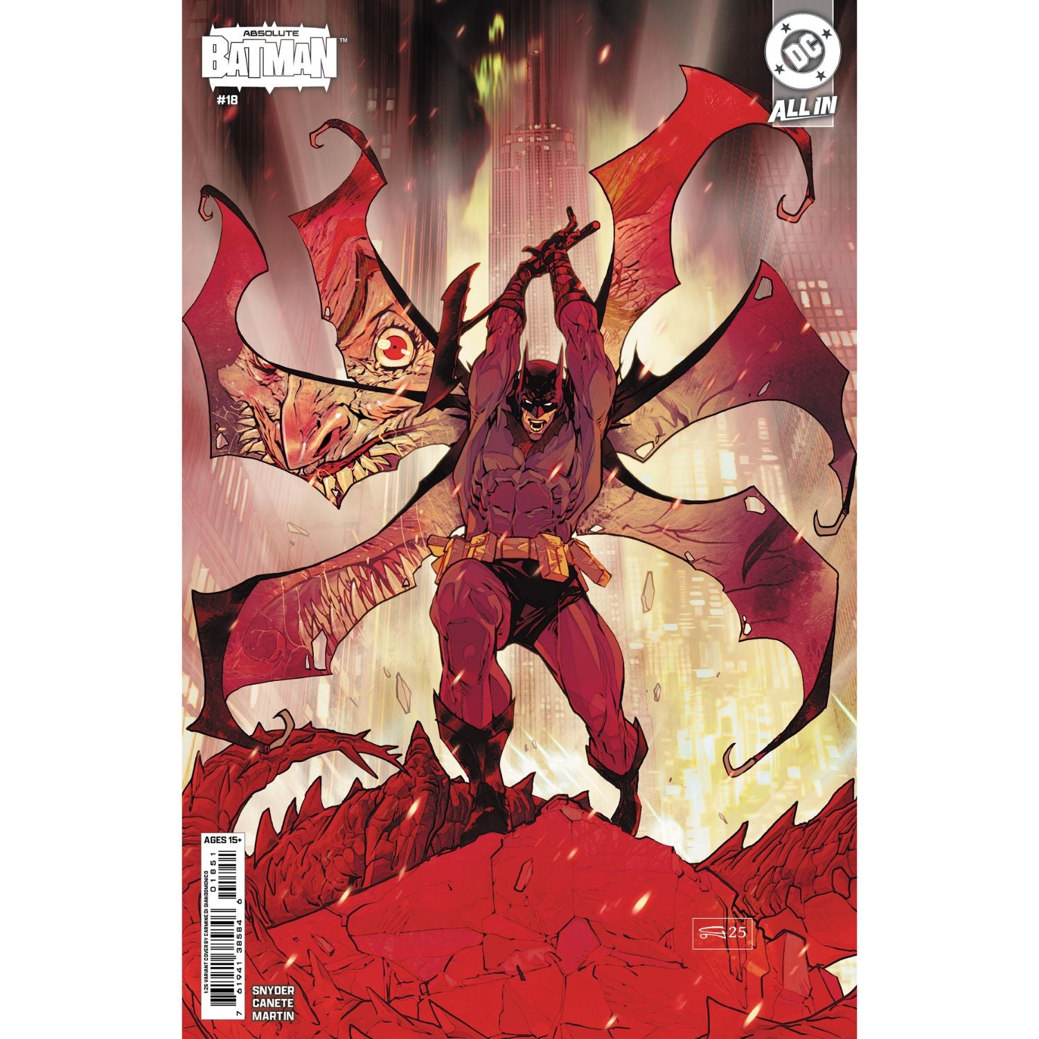 Absolute Batman: #18 [Carmine Di Giandomenico - 1:25] 2024 Comics DC Comics