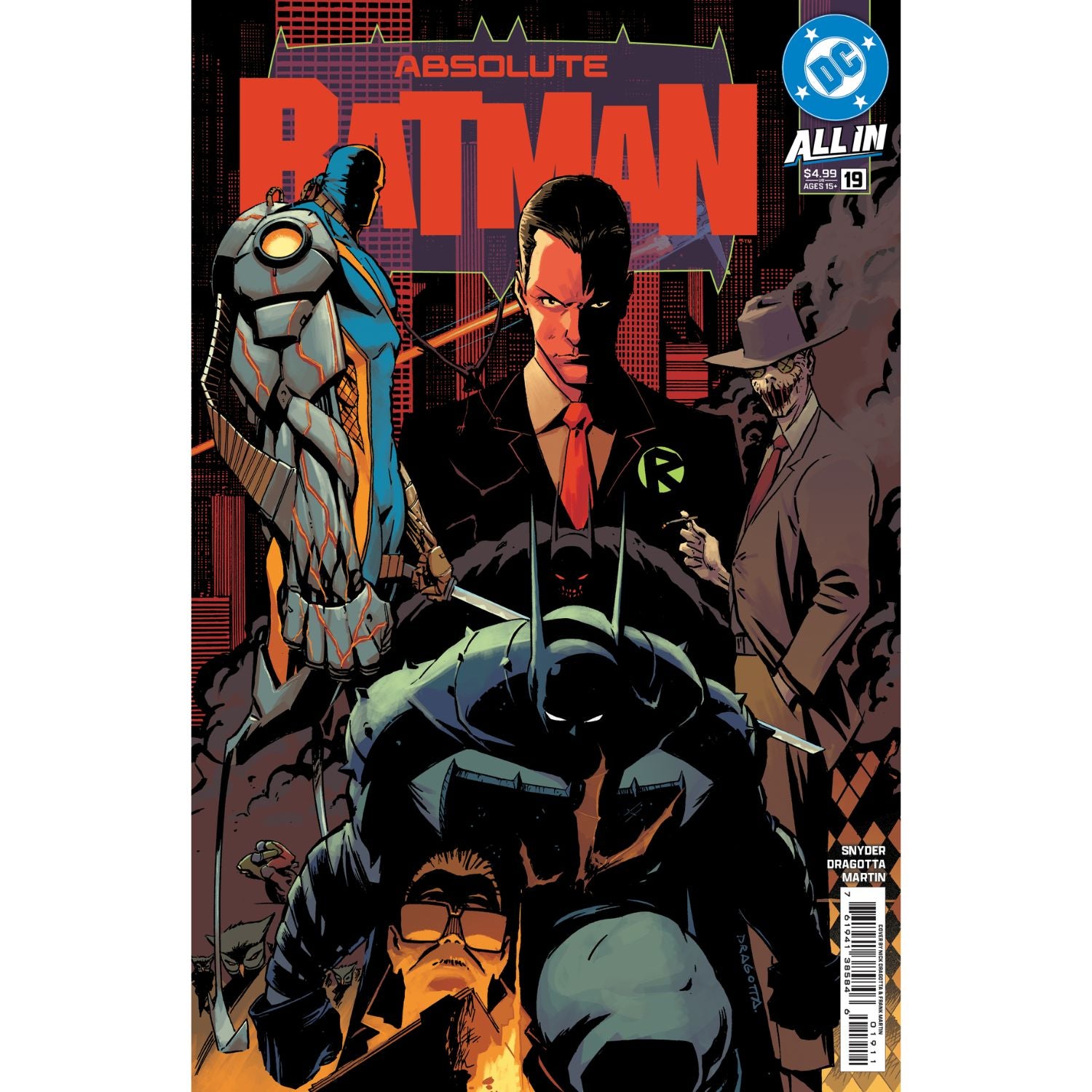 Absolute Batman: #19 [Nick Dragotta CVR A] 2024 Comics DC Comics