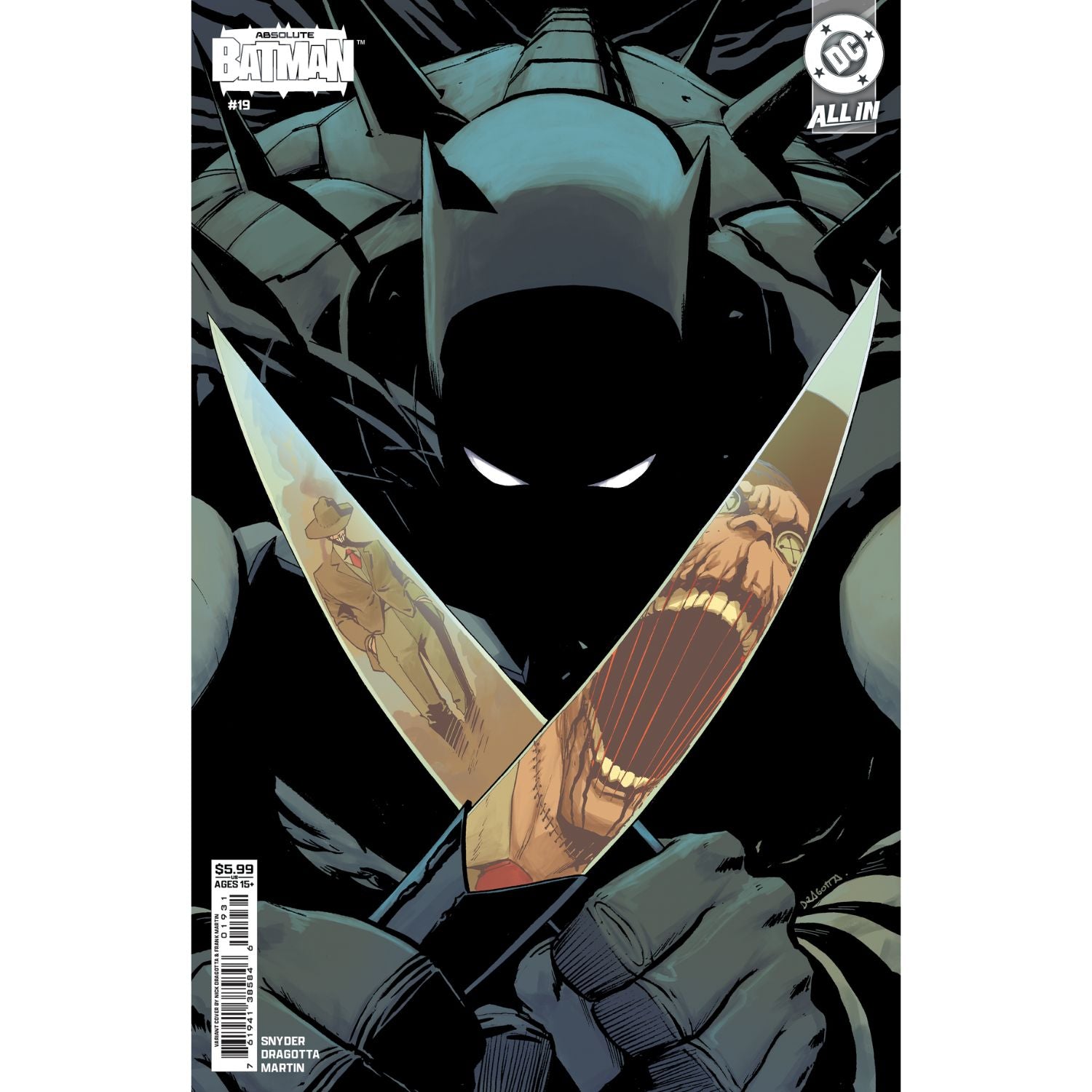 Absolute Batman: #19 [Nick Dragotta CVR C] 2024 Comics DC Comics