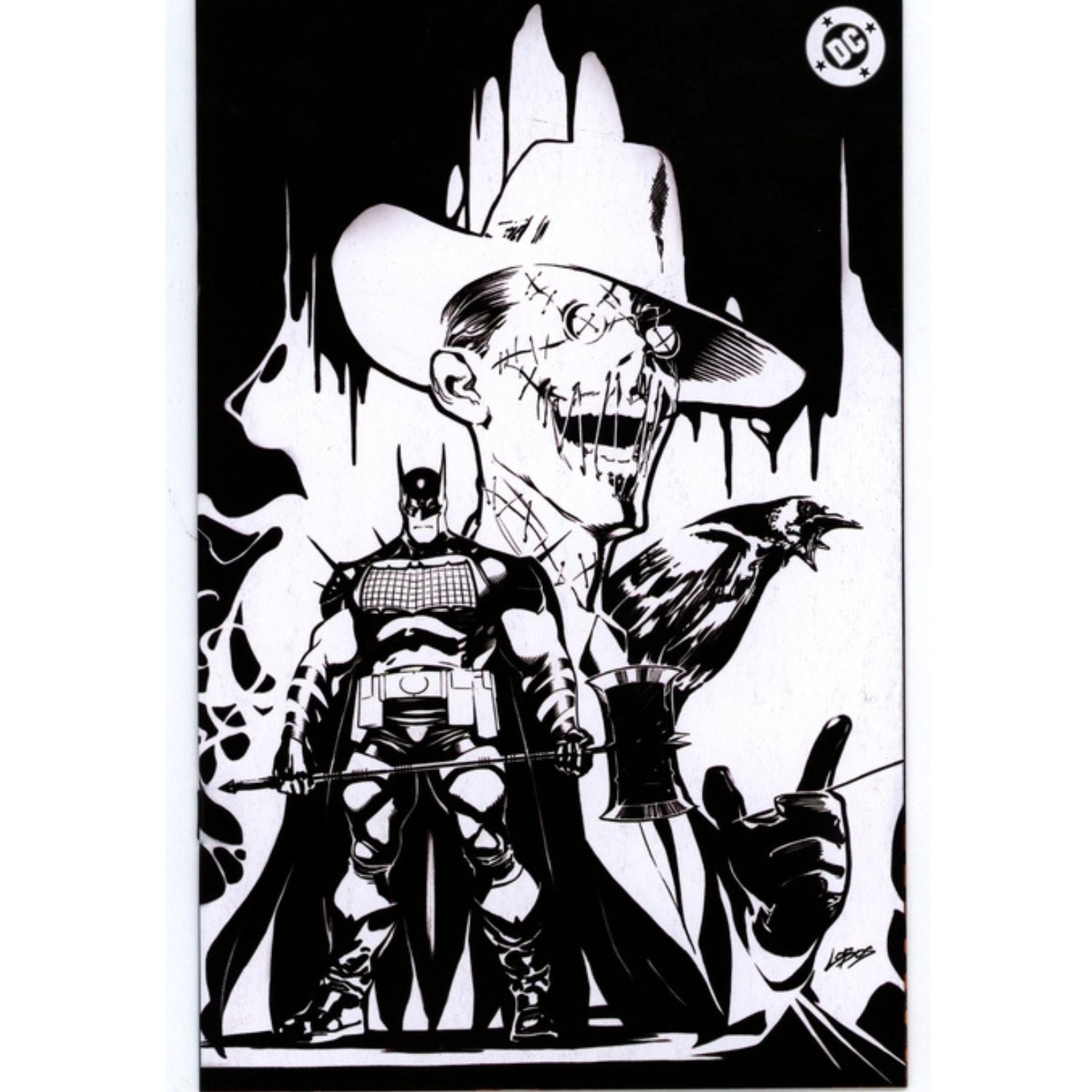 Absolute Batman: #19 [Pablo Villalobos B&W Exclusive] 2024 Comics DC Comics