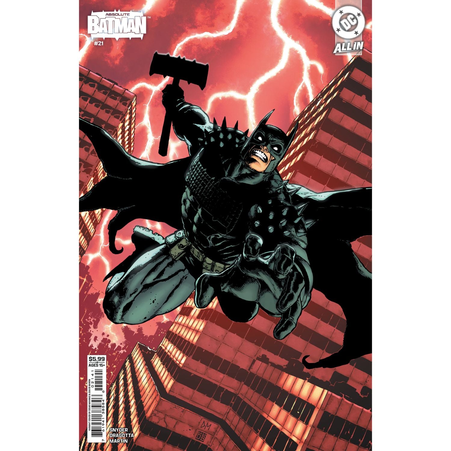 Absolute Batman: #21 [Doug Mahnke CVR D] 2024 Comics DC Comics