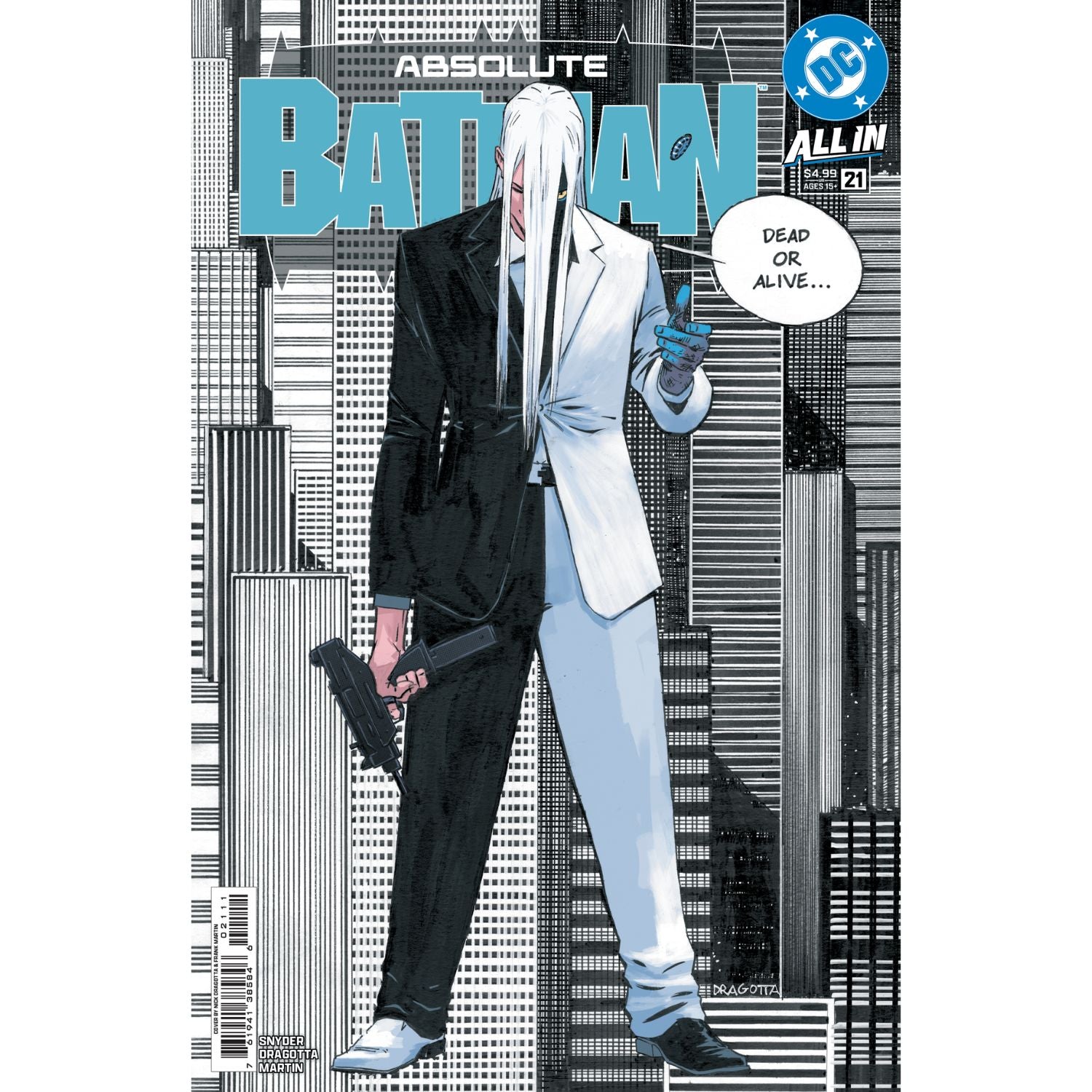 Absolute Batman: #21 [Nick Dragotta CVR A] 2024 Comics DC Comics