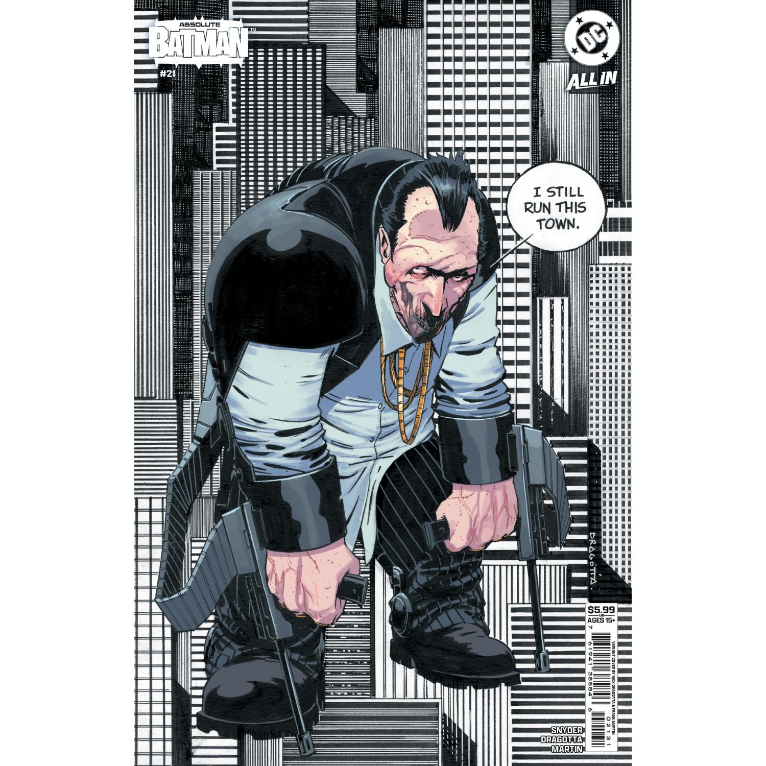 Absolute Batman: #21 [Nick Dragotta CVR C] 2024 Comics DC Comics