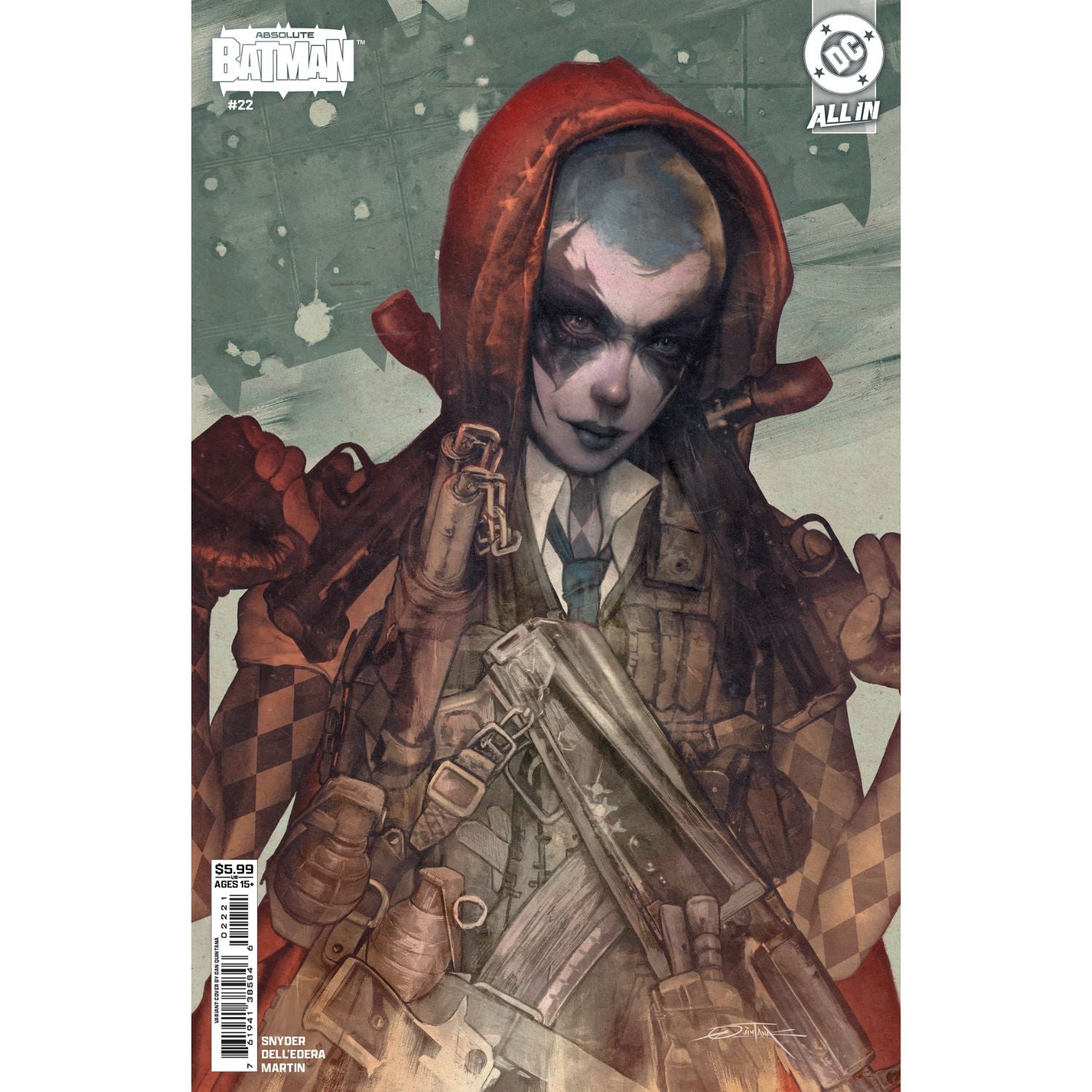 Absolute Batman:: #22 [Dan Quintana CVR B] 2024 Comics DC Comics