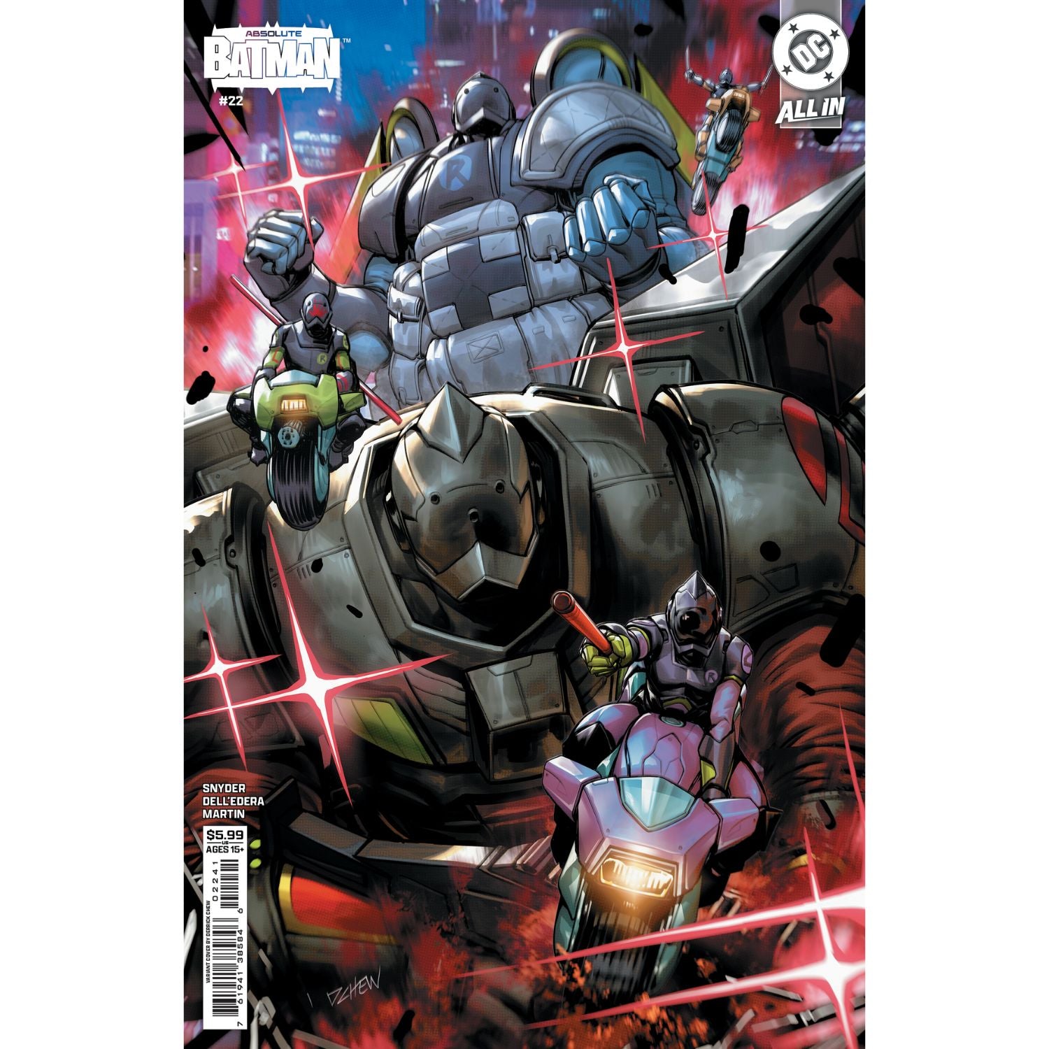 Absolute Batman:: #22 [Derrick Chew CVR D] 2024 Comics DC Comics