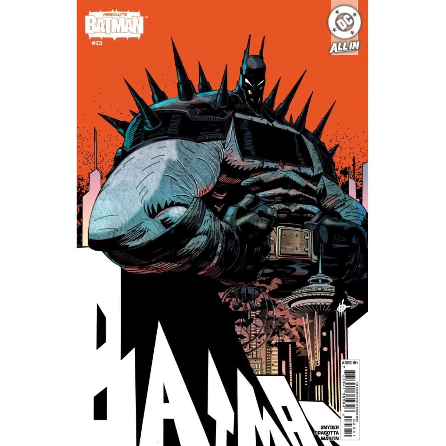 Absolute Batman: #23 [Damion Scott - 1:25] 2024 Comics DC Comics