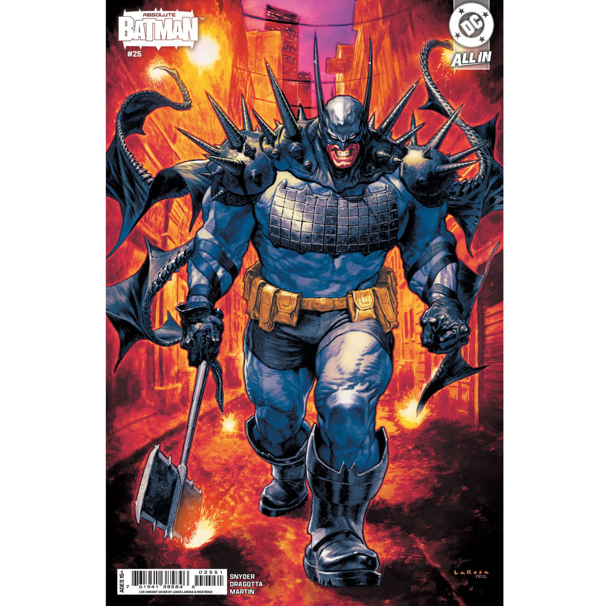 Absolute Batman: #25 [Lewis Larosa CVR K - 1:25] 2026
