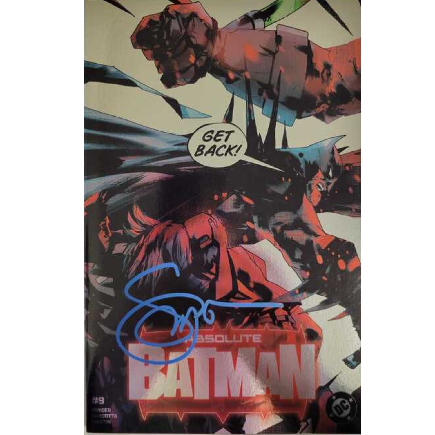 Absolute Batman: #9 [Jock SDCC Foil Snyder Blue Signed] 2025 Comics DC Comics