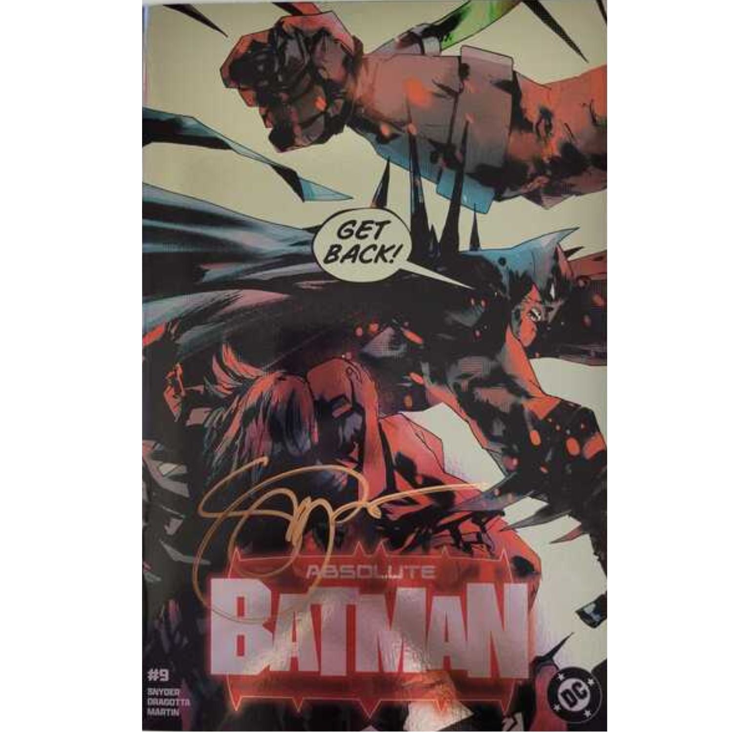Absolute Batman: #9 [Jock SDCC Foil Snyder Copper Signed] 2025 Comics DC Comics