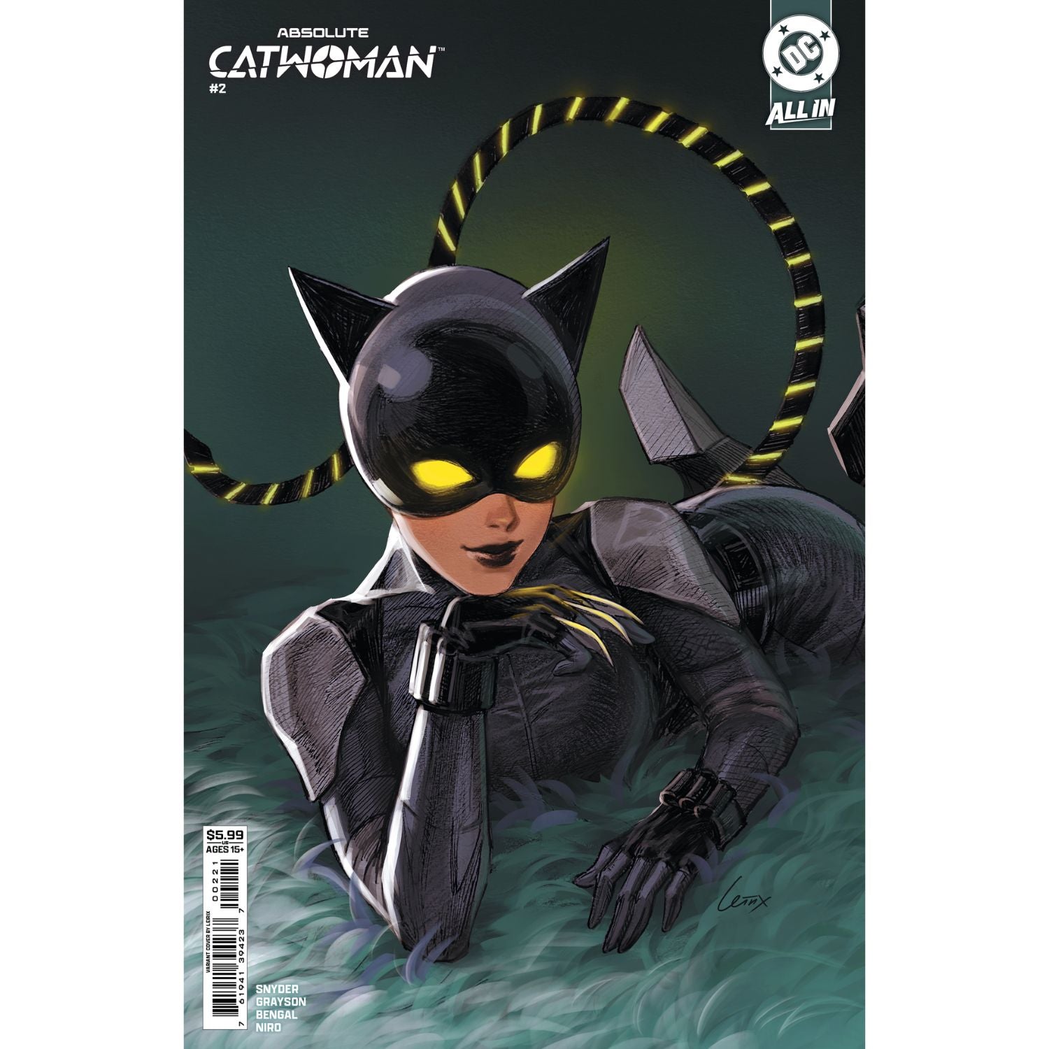 Absolute Catwoman: #2 [Lesley Leirix Li CVR B] 2026 Comics DC Comics