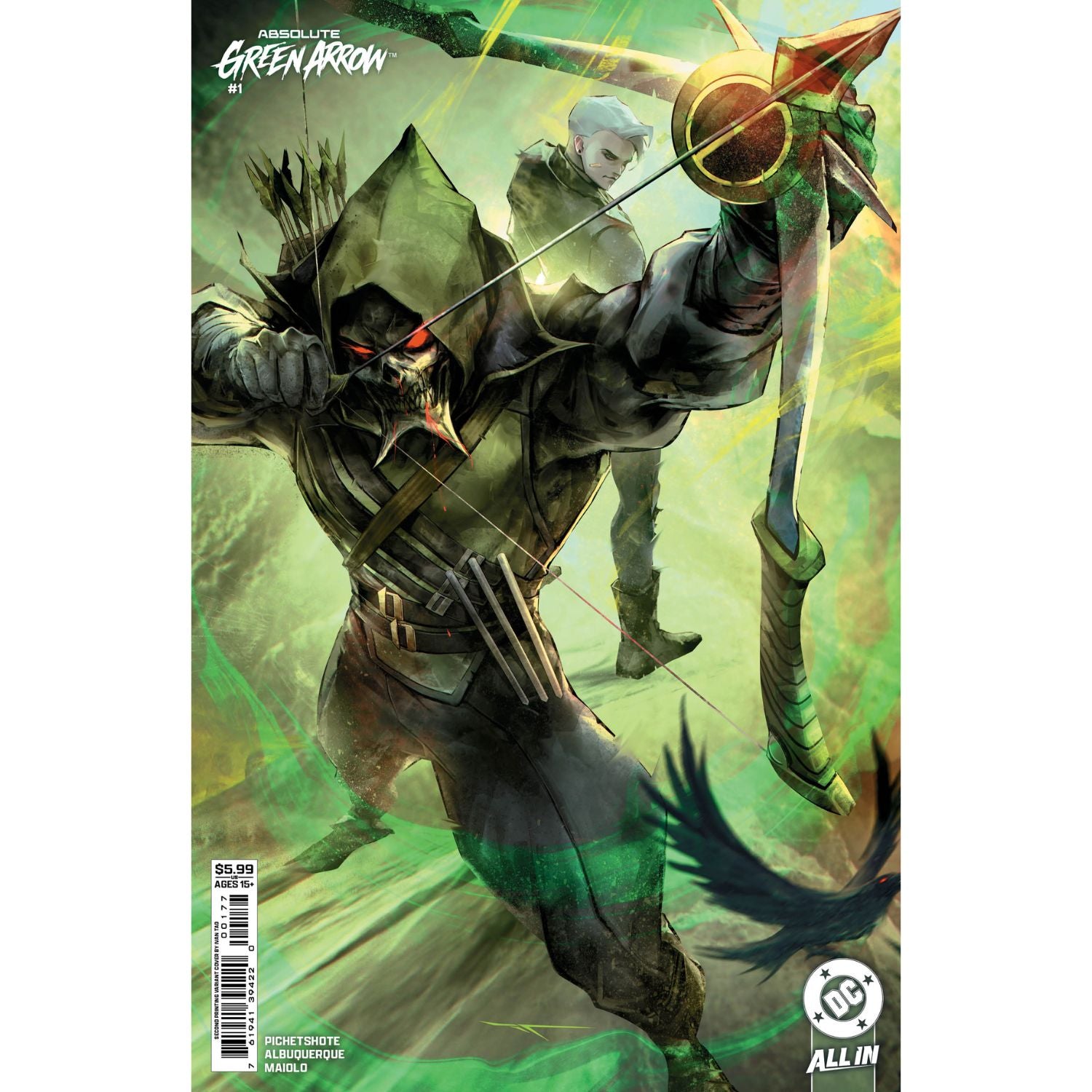 Absolute Green Arrow: #1 [Ivan Tao 2nd Print CVR J] 2026 Comics DC Comics