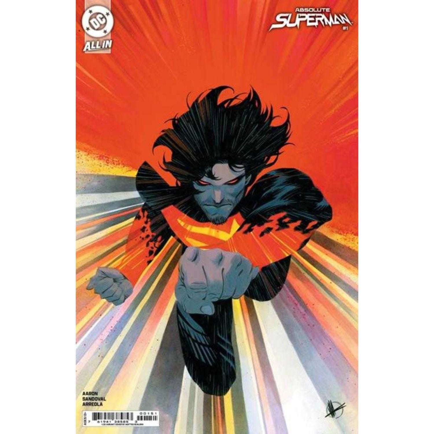 Absolute Superman: #1 [Matteo Scalera - 1:25 CVR F Card Stock] Comics DC Comics