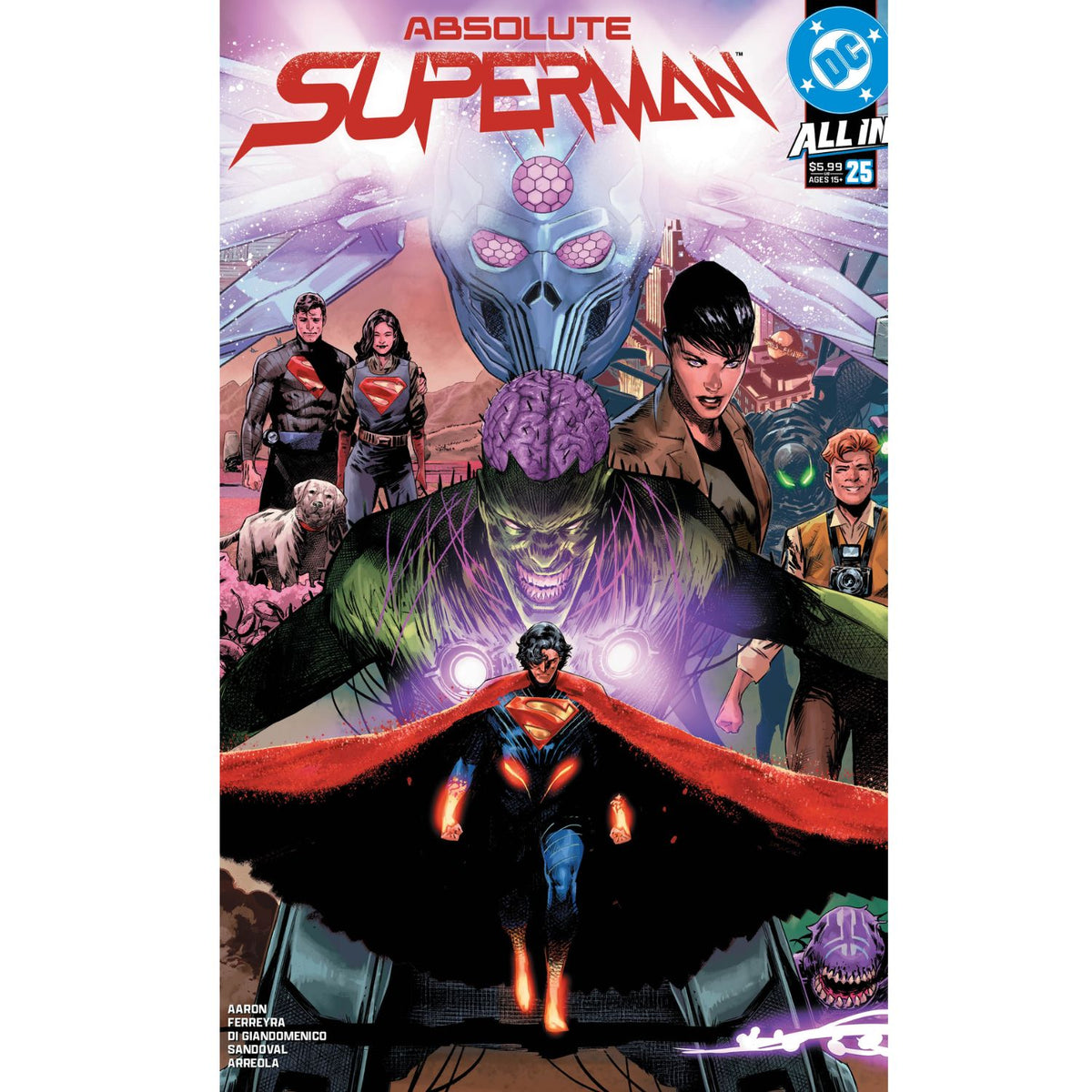 Absolute Superman: #25 [Rafa Sandoval CVR A] 2026 Comics DC Comics