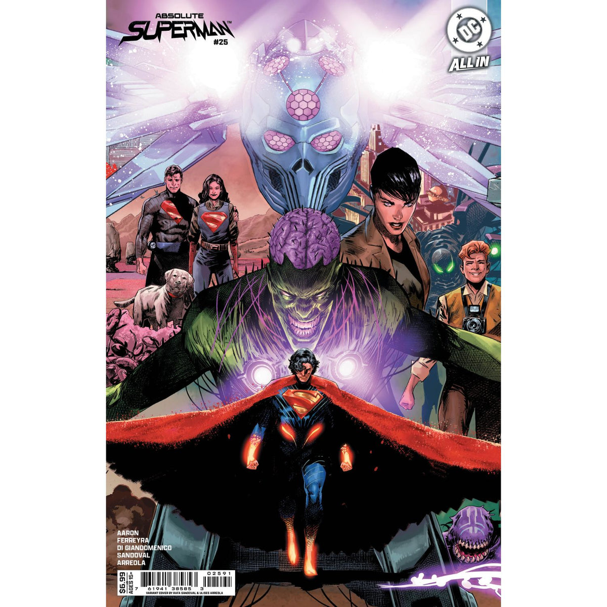 Absolute Superman: #25 [Rafa Sandoval Connecting Set CVR H-I-J] 2026