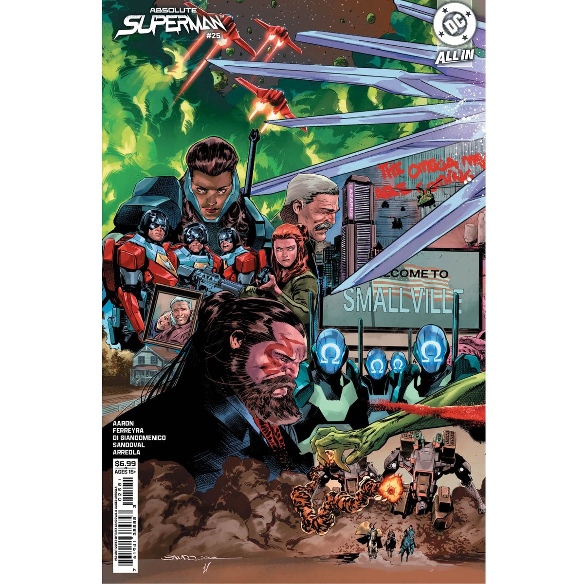 Absolute Superman: #25 [Rafa Sandoval Connecting Set CVR H-I-J] 2026
