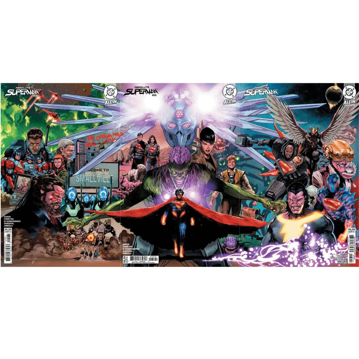 Absolute Superman: #25 [Rafa Sandoval Connecting Set CVR H-I-J] 2026