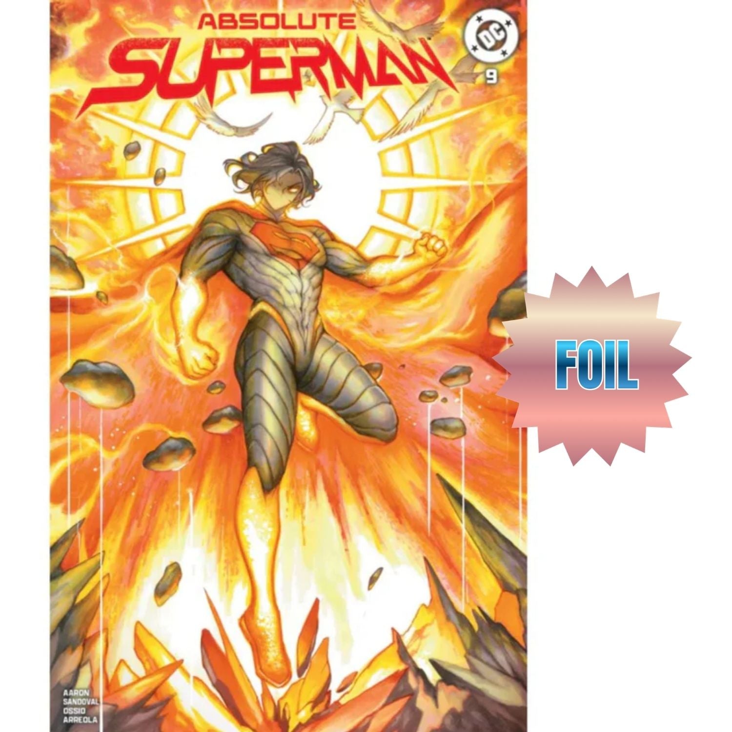 Absolute Superman: #9 [Rachta Lin Foil Shopville Exclusive] 2025 Comics DC Comics