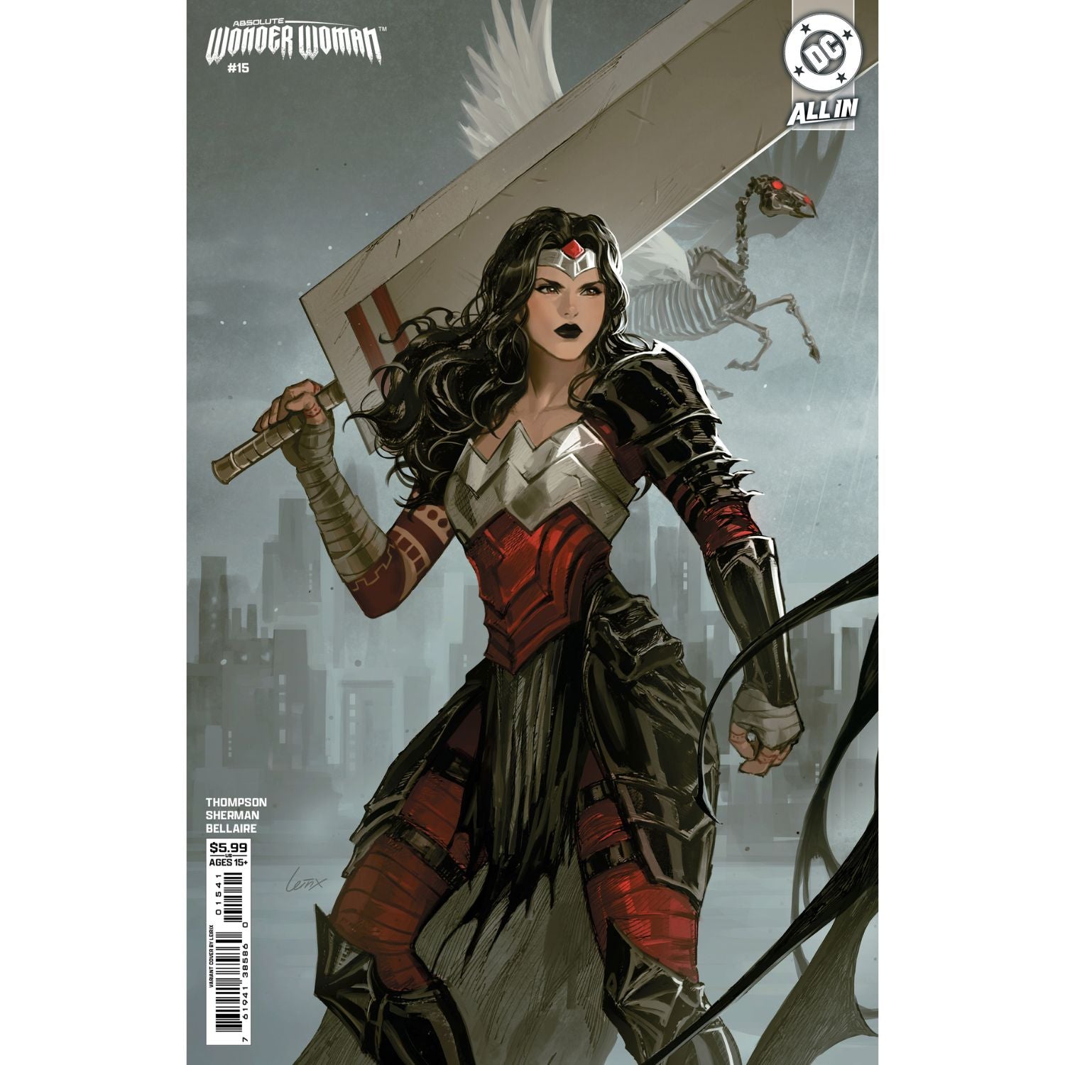 Absolute Wonder Woman: #15 [Leslie Leirix Li CVR C] 2025 Comics DC Comics
