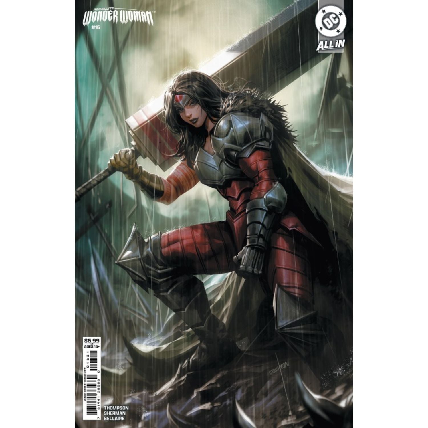 Absolute Wonder Woman #15 & Absolute Batman #16 [Lesley Leirix Li Connecting Covers] 2025 Comics DC Comics