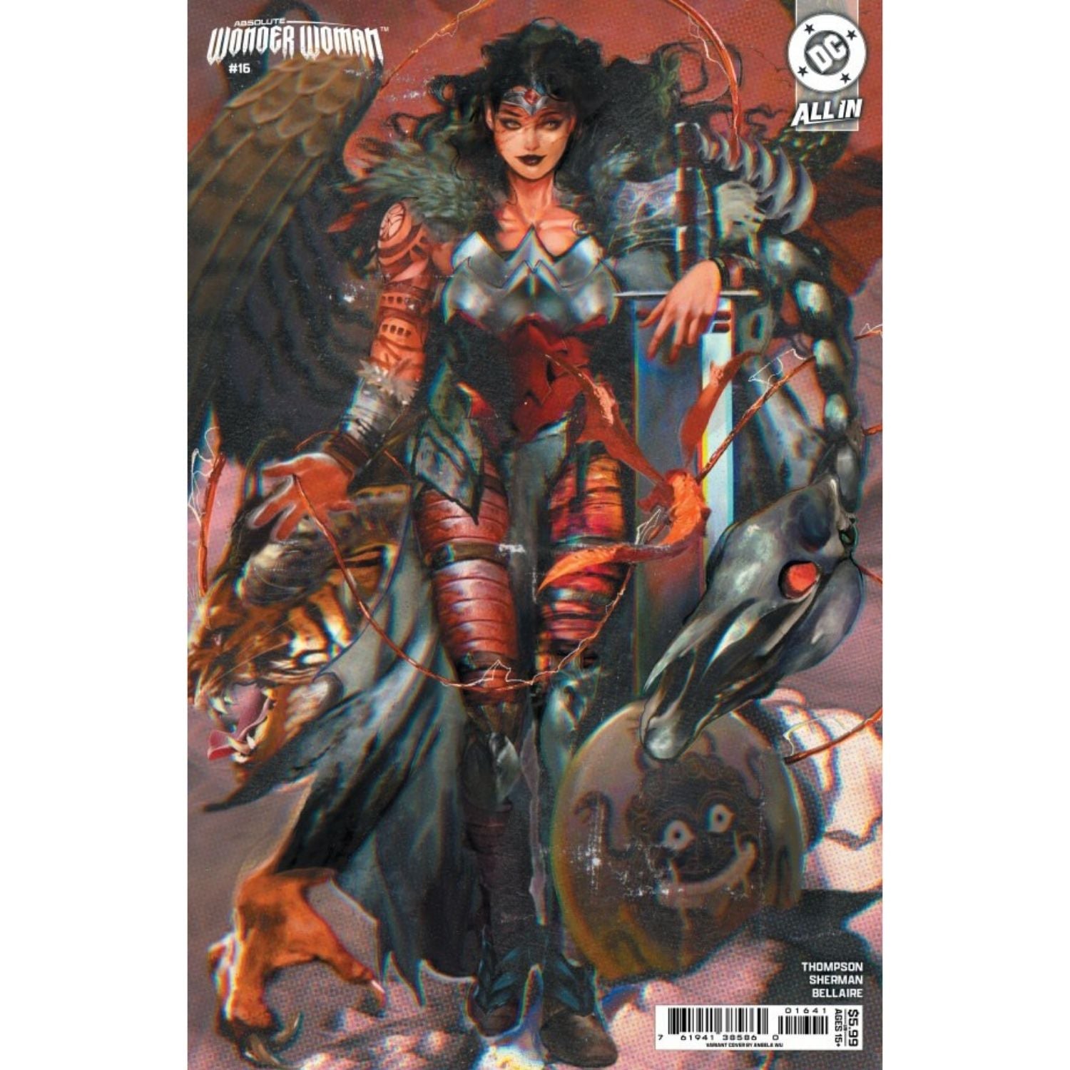 Absolute Wonder Woman: #16 [Angela Wu CVR E] 2025 Comics DC Comics