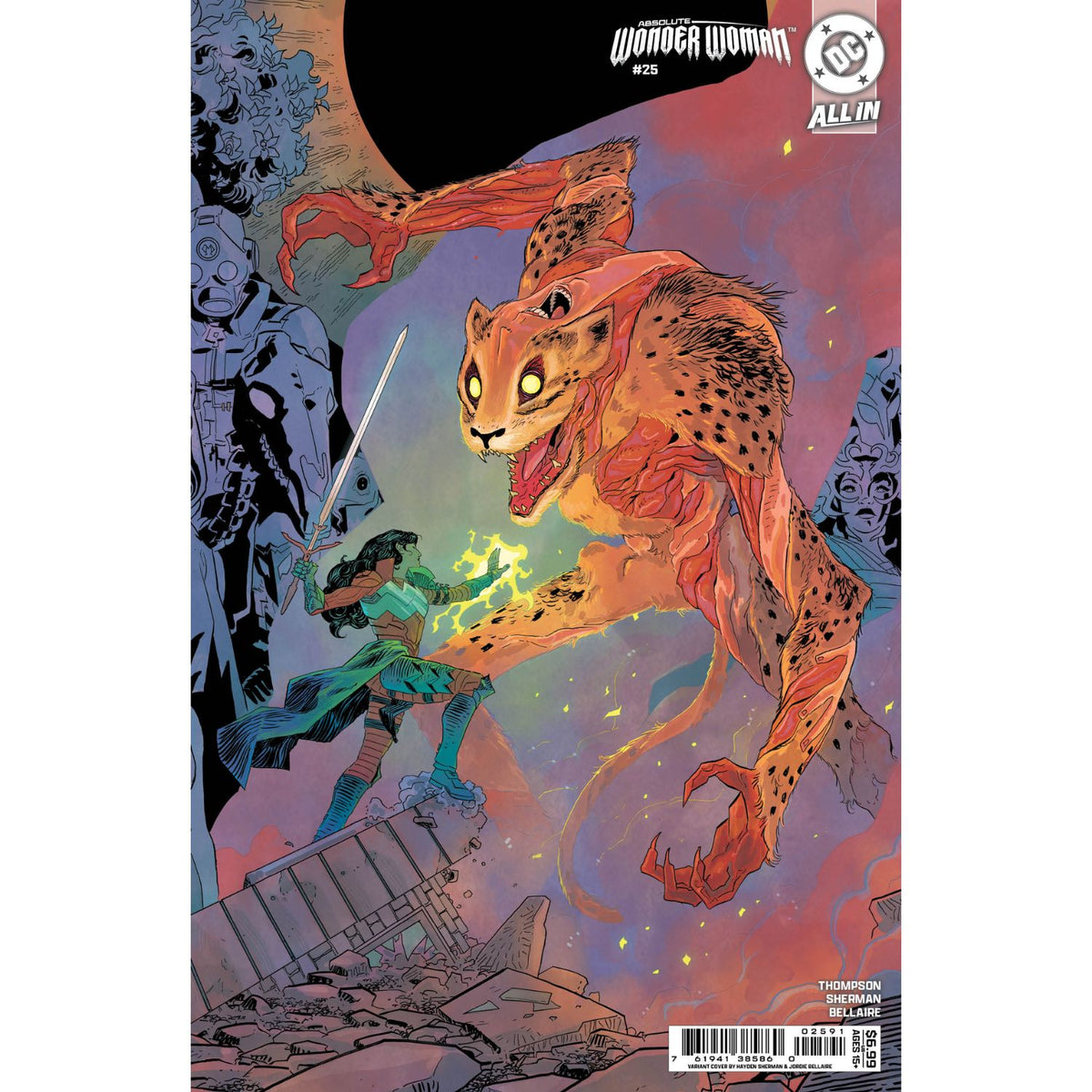Absolute Wonder Woman: #25 [Hayden Sherman Middle CVR I] 2024