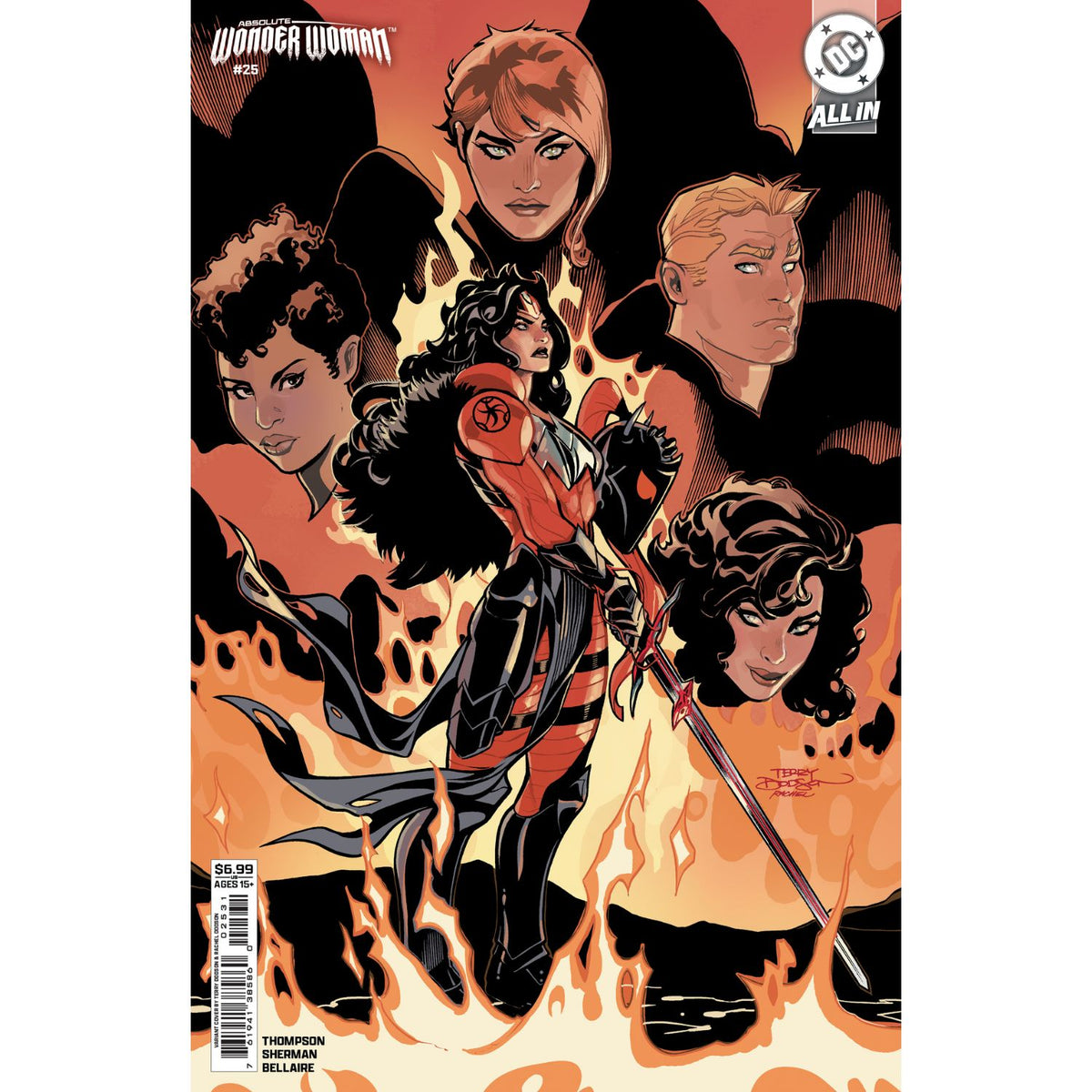 Absolute Wonder Woman: #25 [Terry Dodson CVR C] 2024 Comics DC Comics