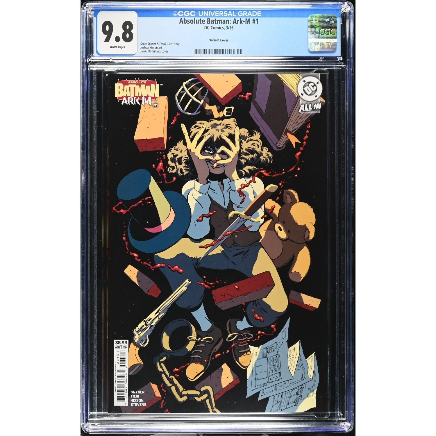 Absolute Batman Ark-M: #1 [Javier Rodriguez CGC 9.8 CVR B] 2026 Comics DC Comics