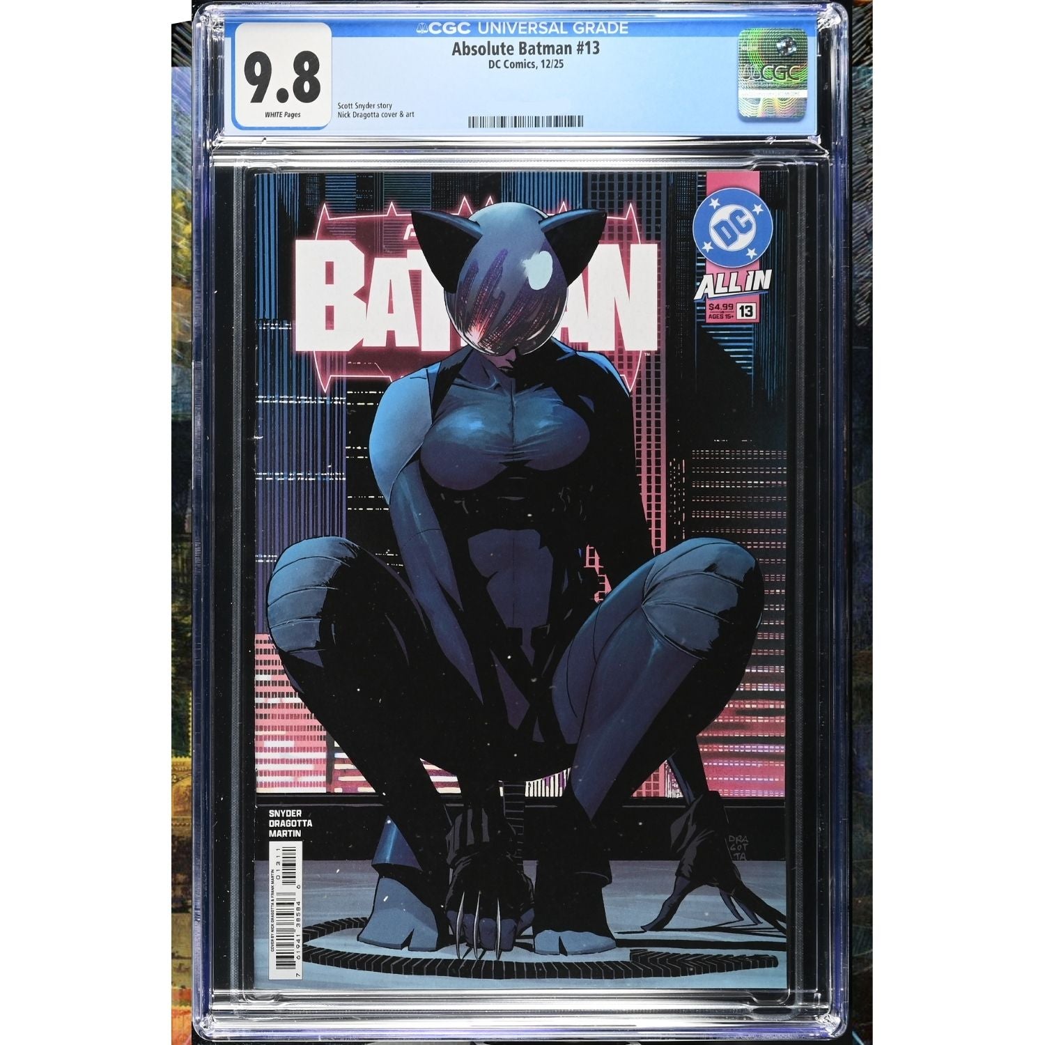 Absolute Batman: #13 [Nick Dragotta CGC 9.8 CVR A] 2024 Comics DC Comics