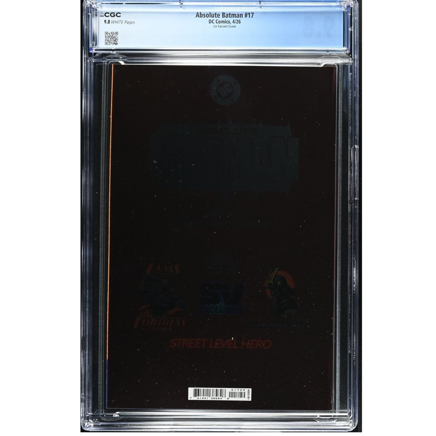 Absolute Batman: #17 [Rachta Lin CGC 9.8 Spot Foil Shopville Exclusive Megacon] 2024 Comics DC Comics