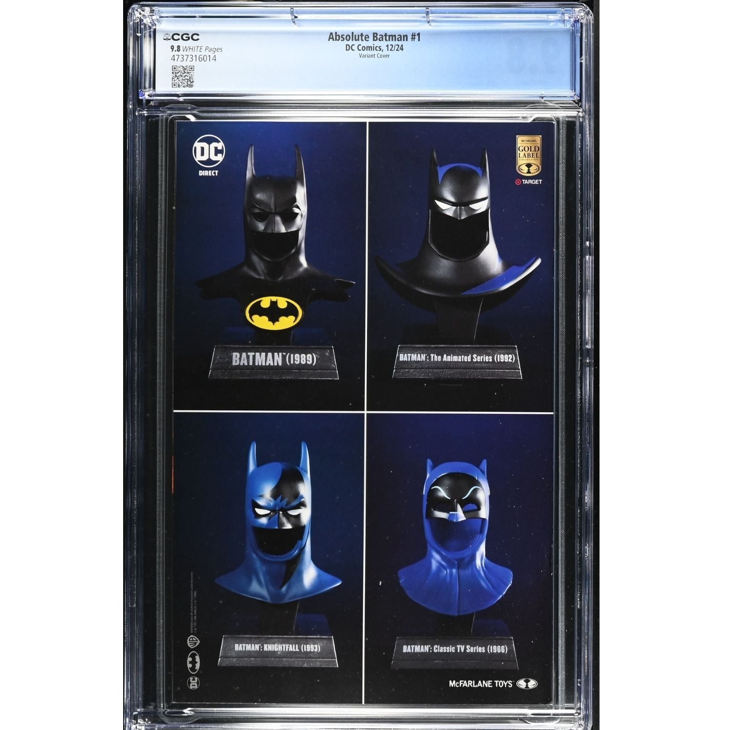 Absolute Batman: #1 [Jim Lee CGC 9.8 CVR C] 2024 Comics DC Comics