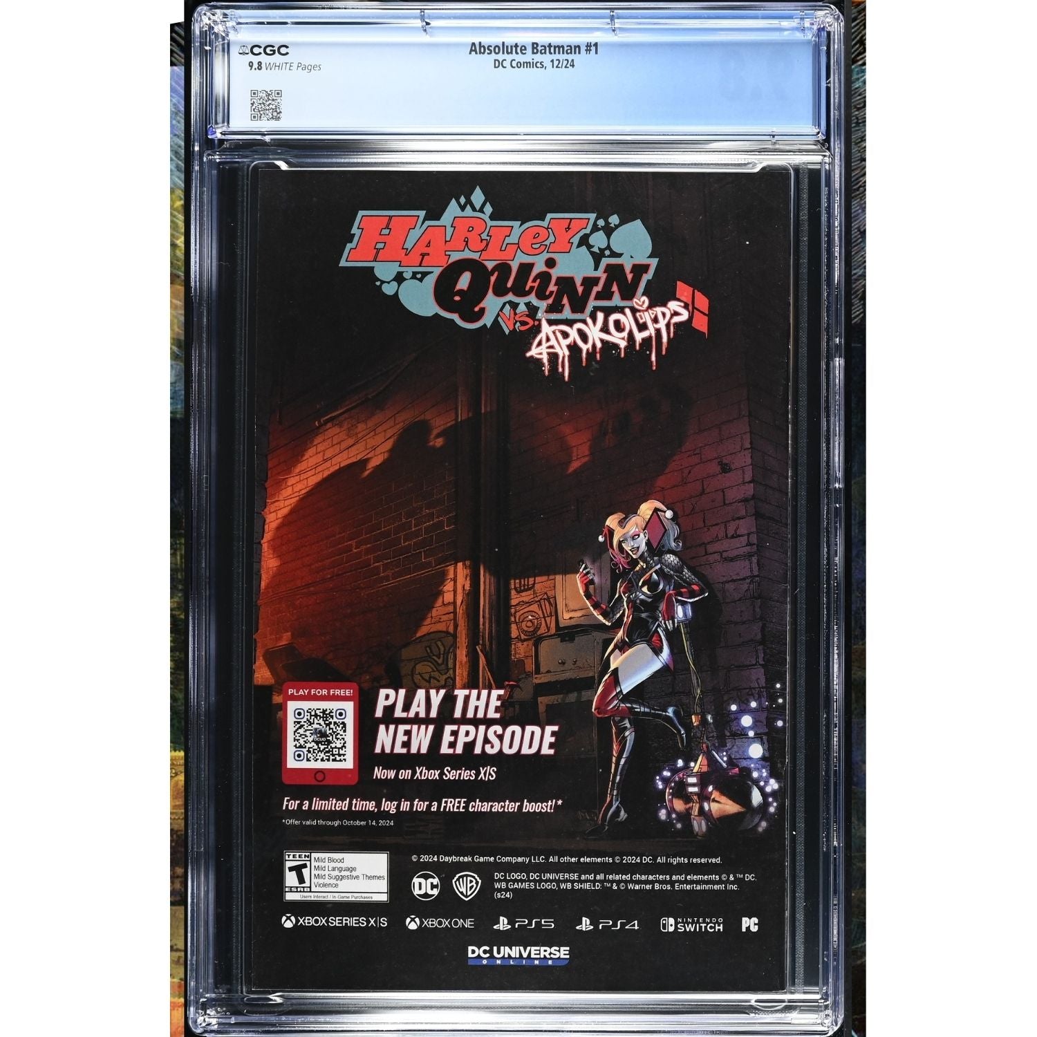 Absolute Batman: #1 [Nick Dragotta CGC 9.8 CVR A] 2024 Comics DC Comics
