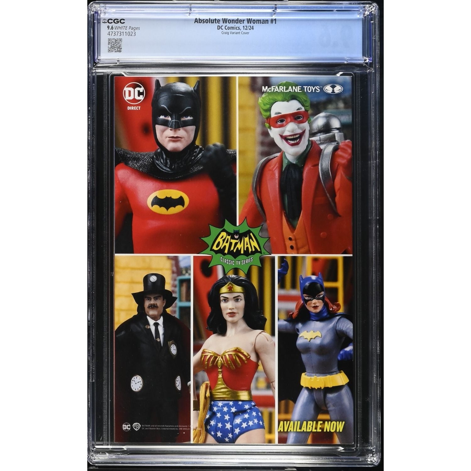Absolute Wonder Woman: #1 [Wes Craig CGC 9.6 CVR B] 2024 Comics DC Comics