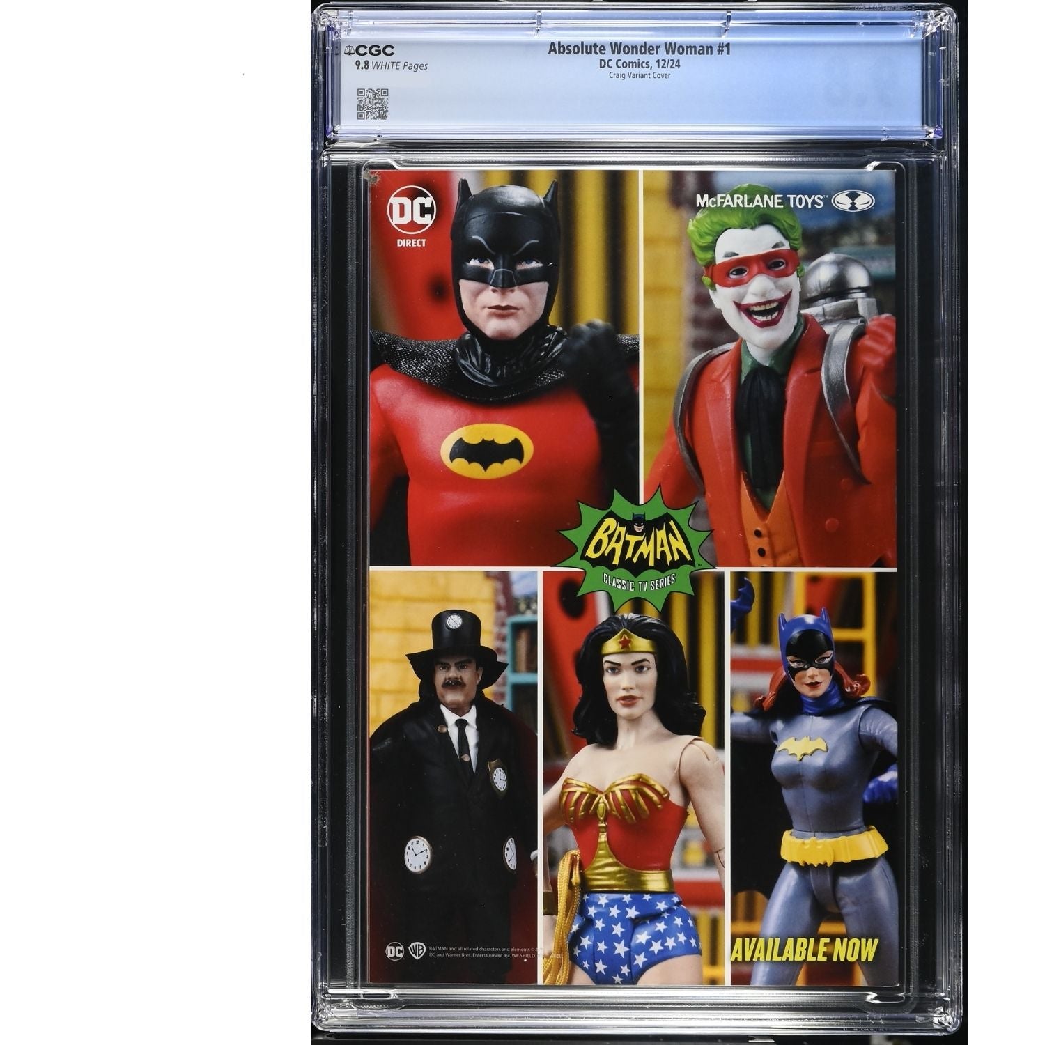 Absolute Wonder Woman: #1 [Wes Craig CGC 9.8 CVR B] 2024 Comics DC Comics