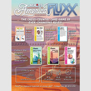 Across America Fluxx [Board Game, 2-6 Players] Board Game Looney Labs
