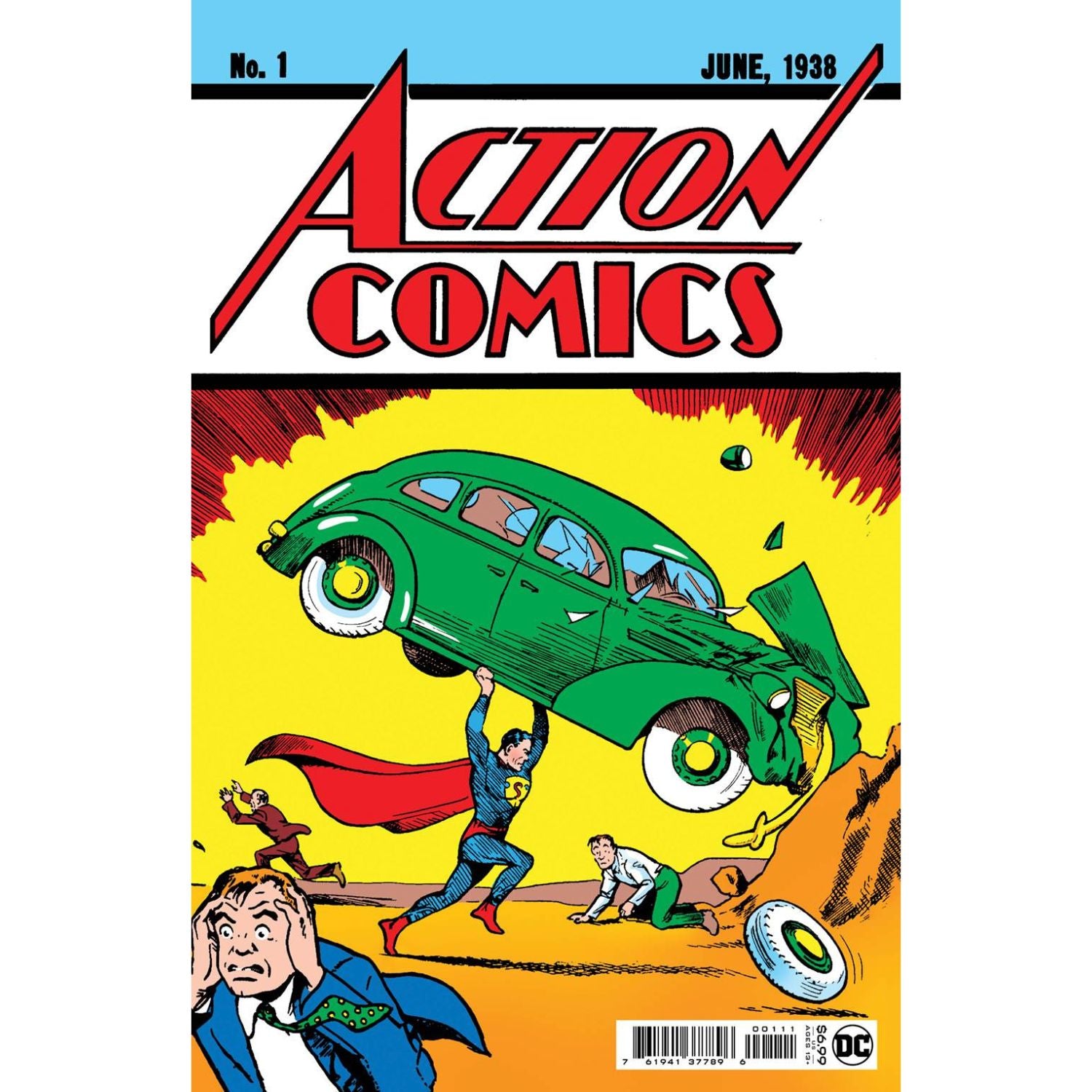 Action Comics: #1 [Joe Schuster Facsimile Edition] 2022 Comics DC Comics