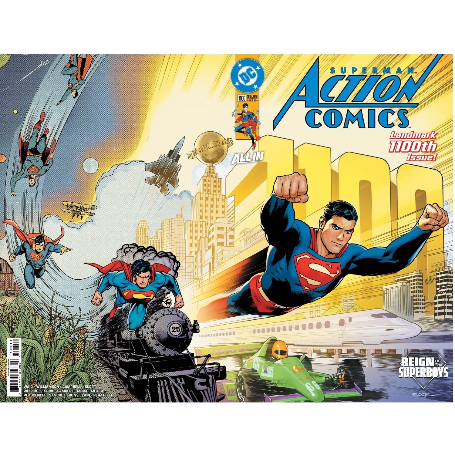 Action Comics: #1100 [Ryan Sook CVR A] 2016 Comics DC Comics
