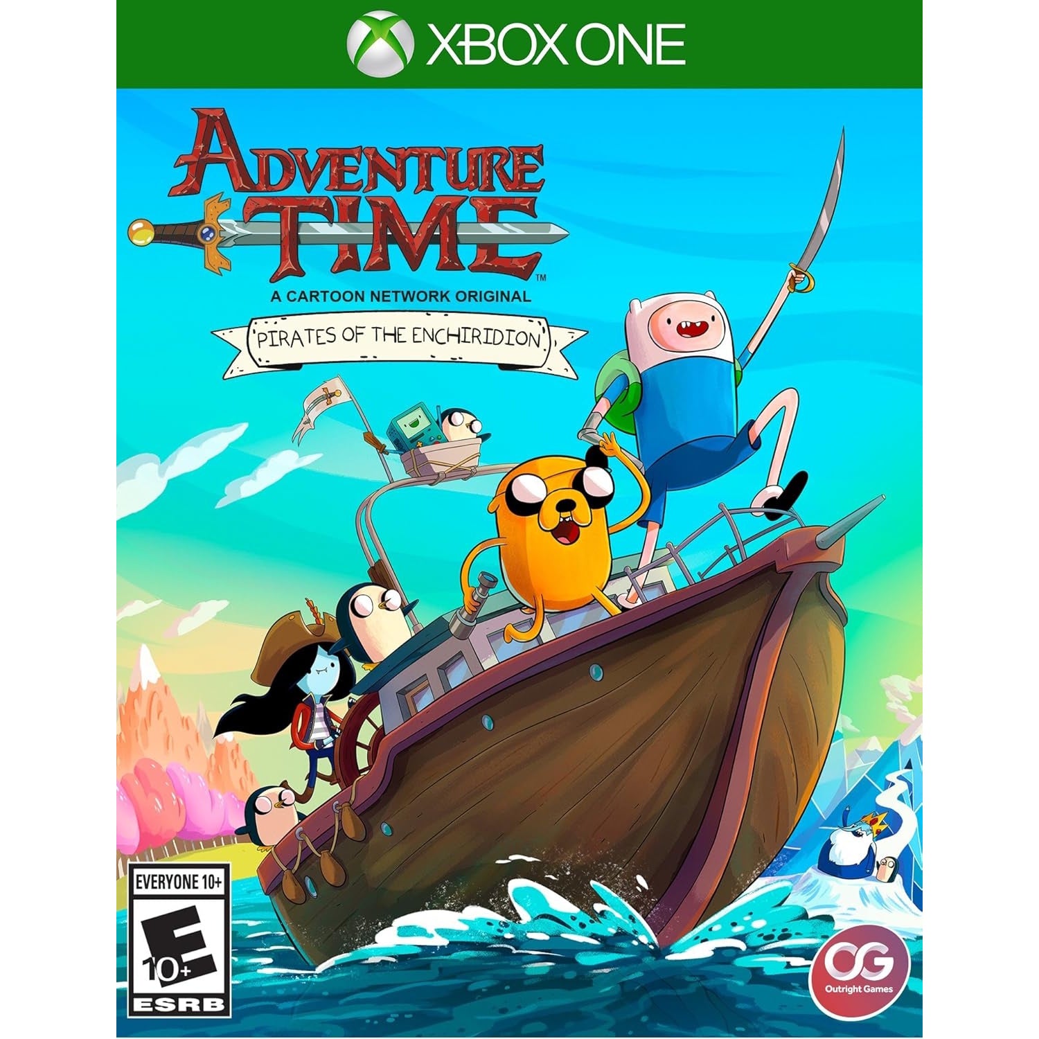 Adventure Time: Pirates of the Enchiridion [Xbox One] Xbox One Video Game Outright Games