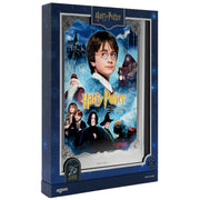 Agoro: Harry Potter Movie Poster - Harry Potter and the Philosopher's Stone Silver Foil Collectible Agoro