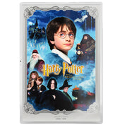 Agoro: Harry Potter Movie Poster - Harry Potter and the Philosopher's Stone Silver Foil Collectible Agoro