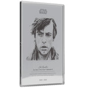 Agoro: Star Wars Sketch Art - Luke Skywalker 5g Silver Foil Collectible Agoro