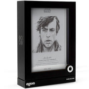 Agoro: Star Wars Sketch Art - Luke Skywalker 5g Silver Foil Collectible Agoro