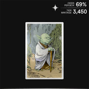 Agoro: Star Wars Master Yoda 999 Pure Silver & Gold 5g Limited Edition Blind Box Collectible Agoro