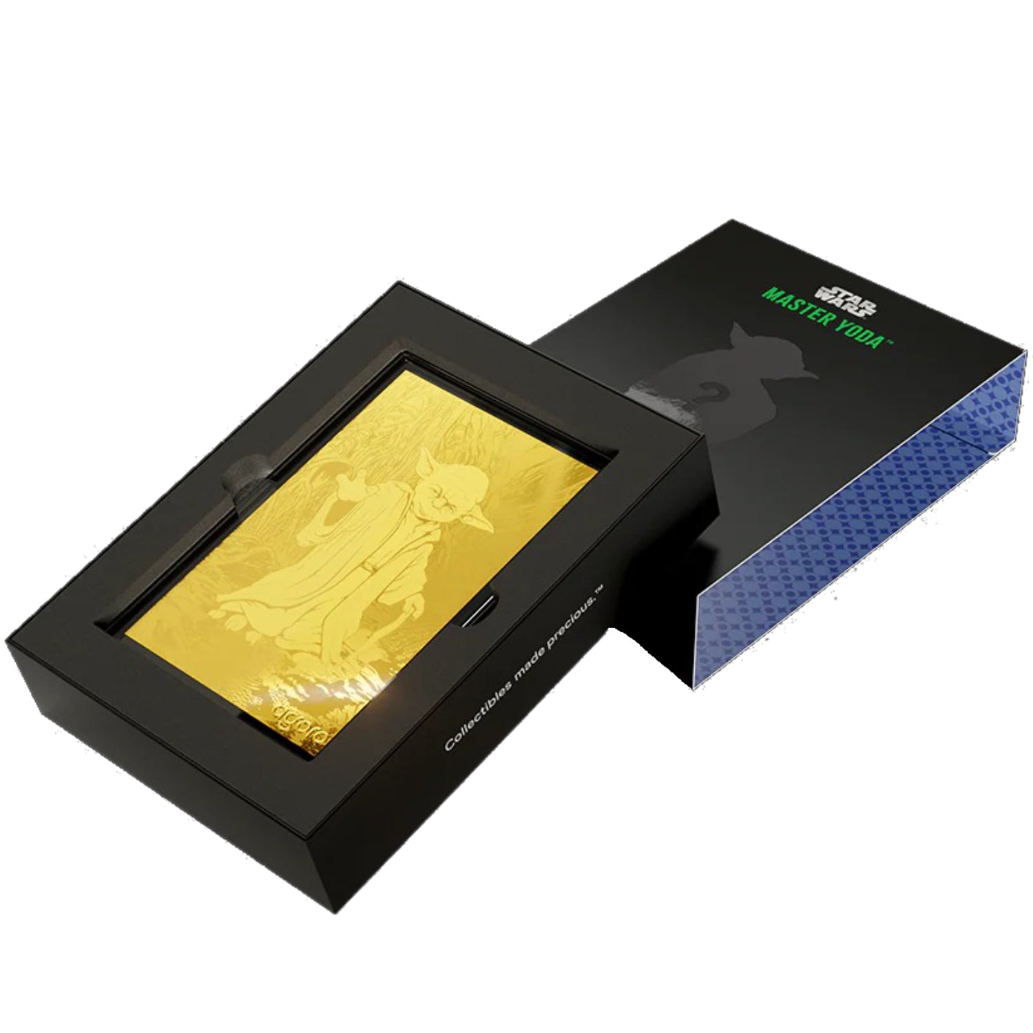 Agoro: Star Wars Master Yoda 999 Pure Silver & Gold 5g Limited Edition Blind Box Collectible Agoro