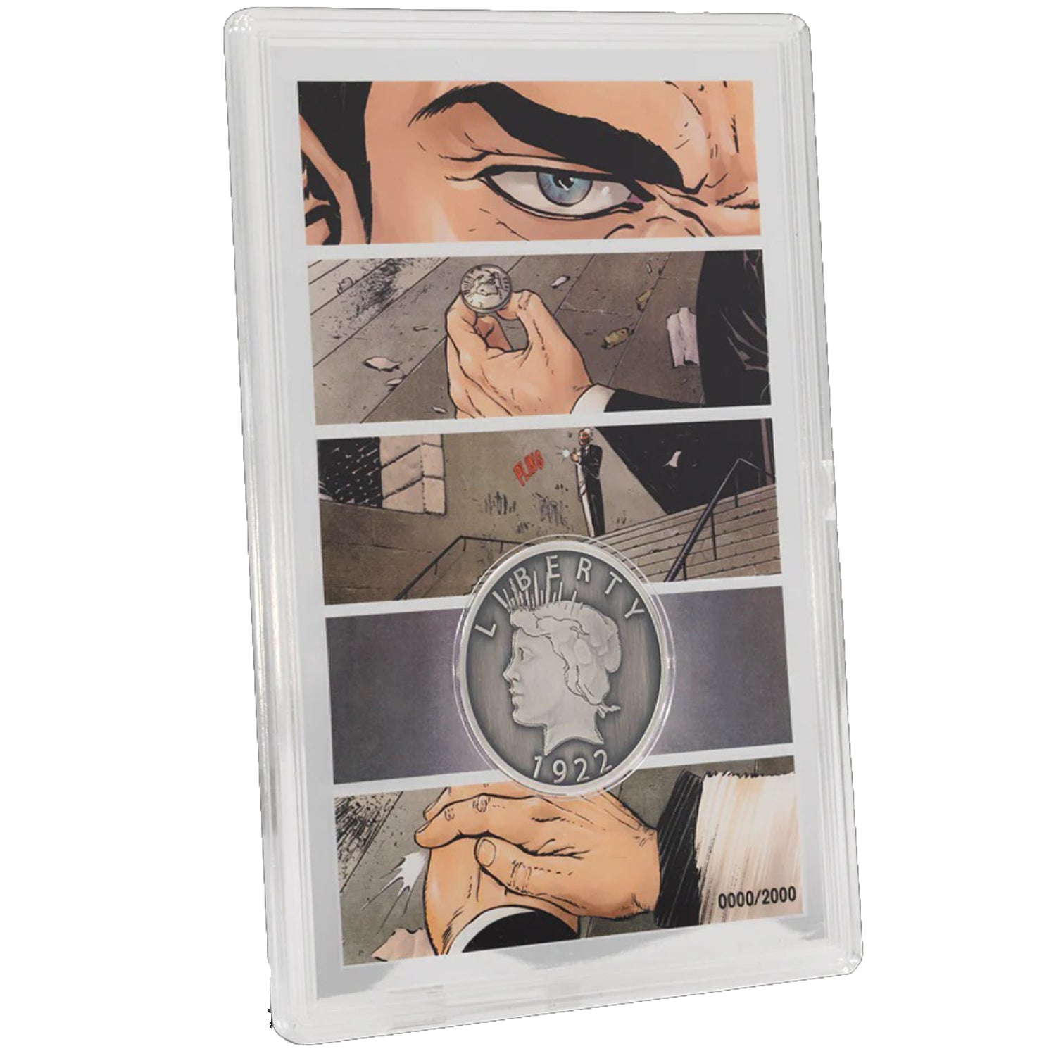 Agoro: DC - Two Face Silver Coin Set Collectible Agoro