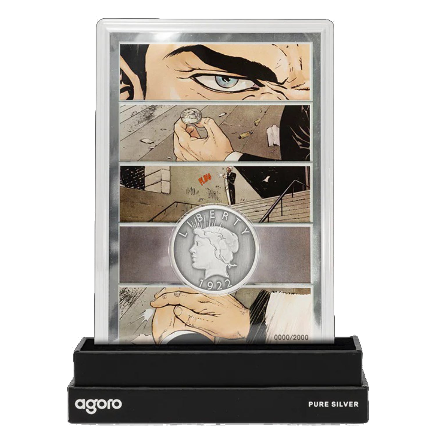 Agoro: DC - Two Face Silver Coin Set Collectible Agoro