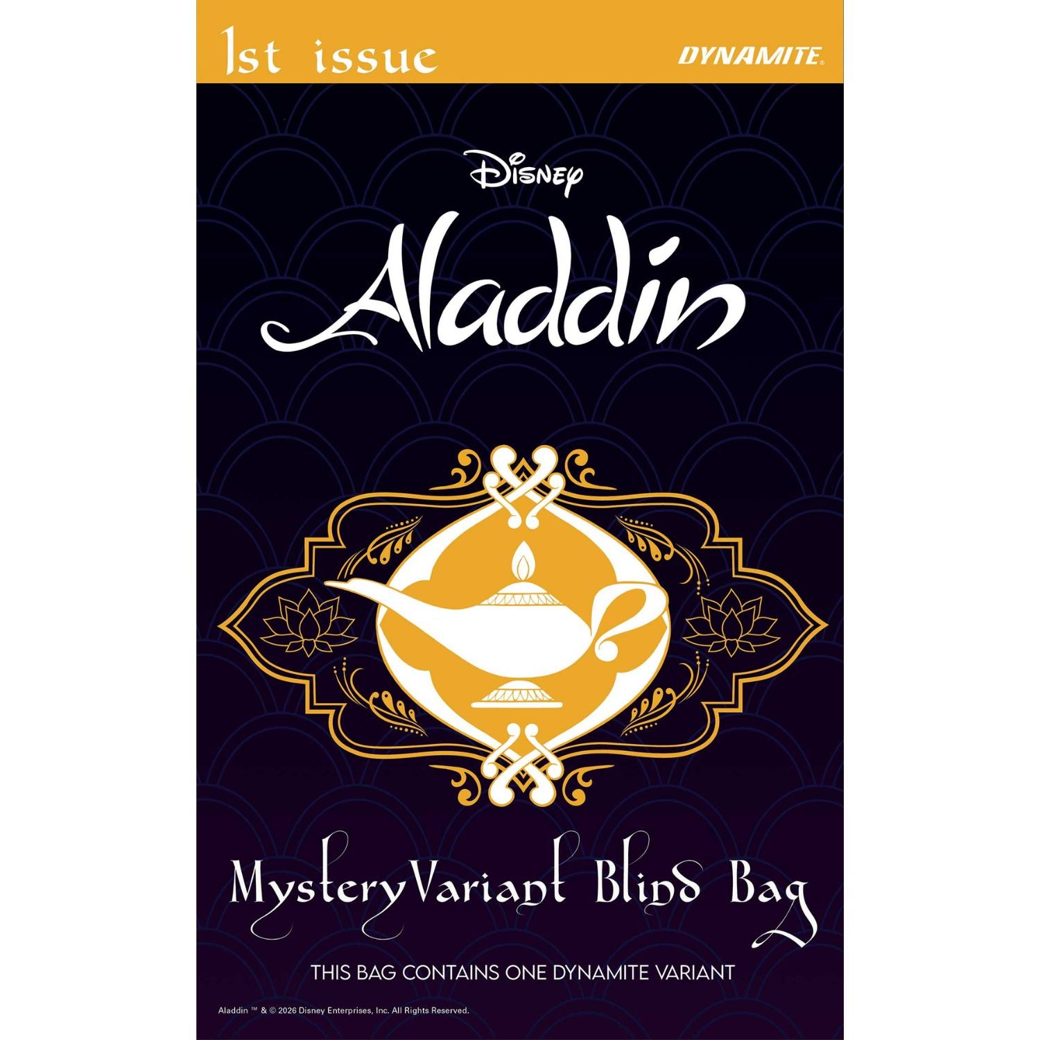 Aladdin: #1 [Blind Bag CVR F] 2026 Comics Dynamite Entertainment