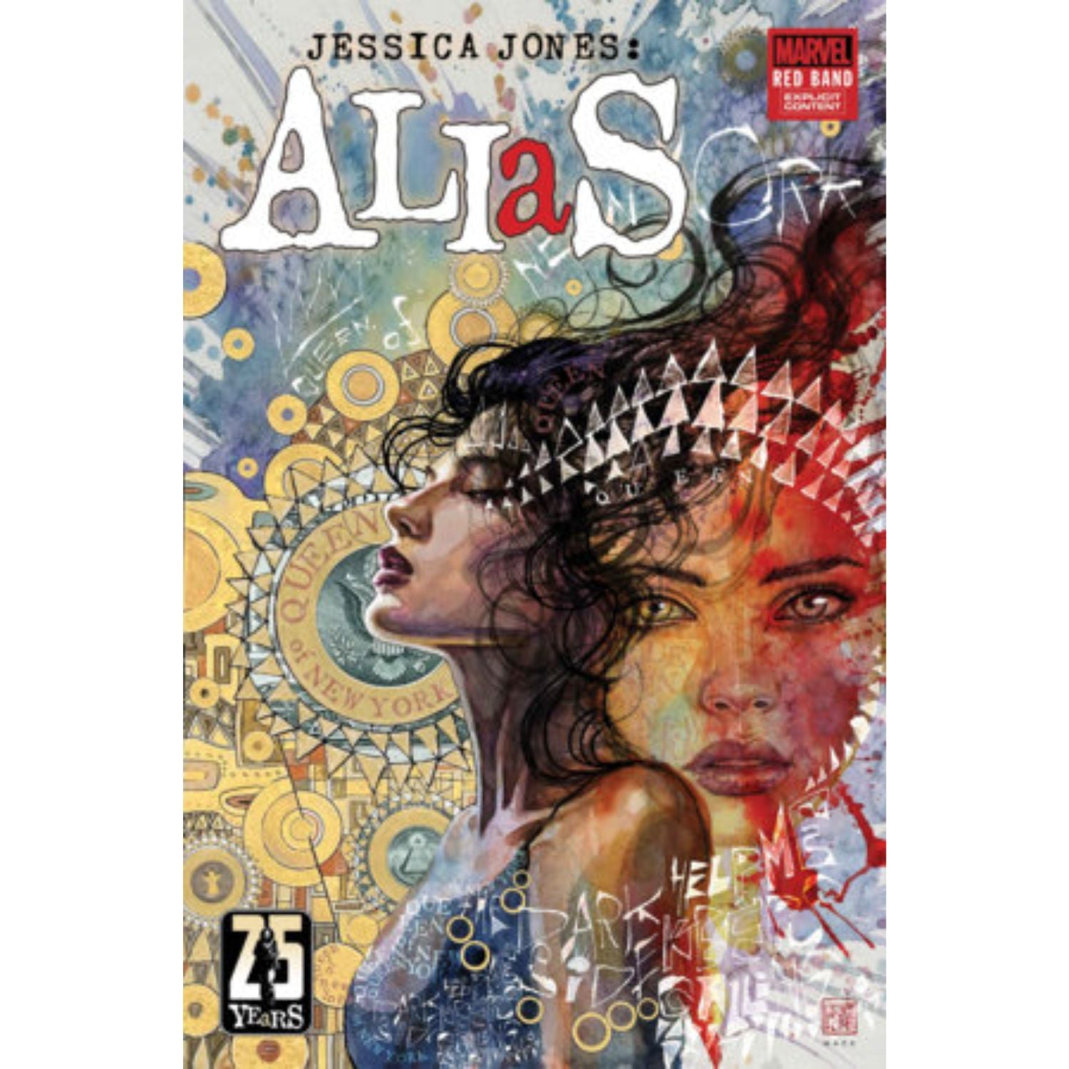 Alias Red Band: #1 [David Mack CVR A] 2026 Comics Marvel Comics