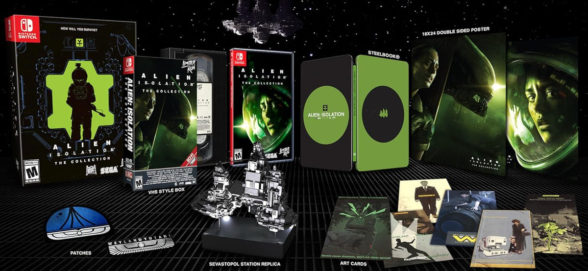 Alien: Isolation The Collection Collector's Edition - Limited Run Games #191 [Nintendo Switch] Nintendo Switch Video Game Limited Run Games