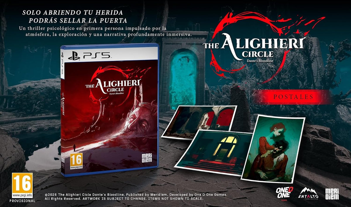 Alighieri Circle: Dante’s Bloodline [PlayStation 5] PlayStation 5 Video Game Meridiem Games