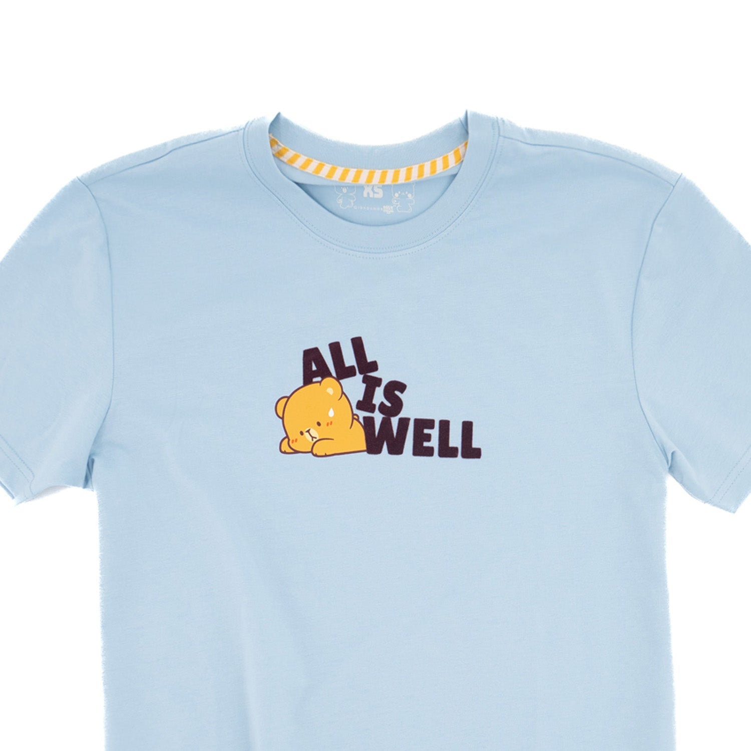 Milk Mocha Bear: Giordano x Milk Mocha Bear: All Is Well T-Shirts Milk Mocha Bear